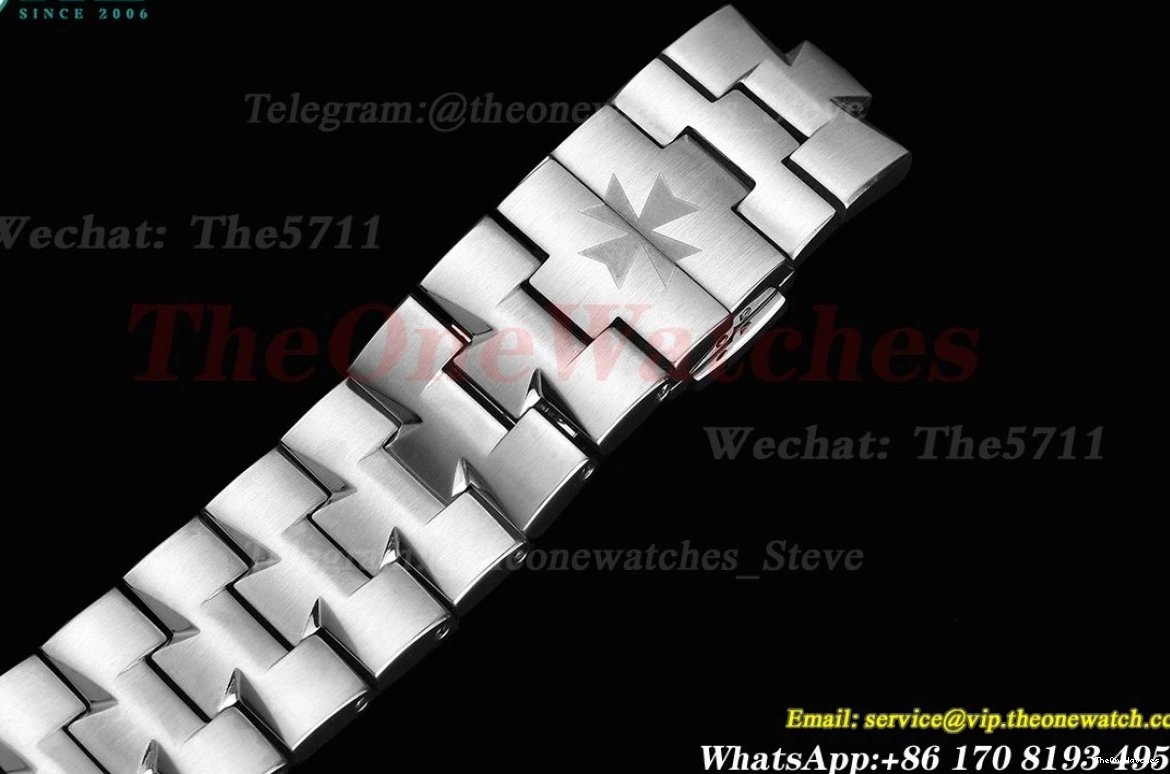 SS PZF 41mm 7900V Dial Silver Overseas A5110 SS 0414